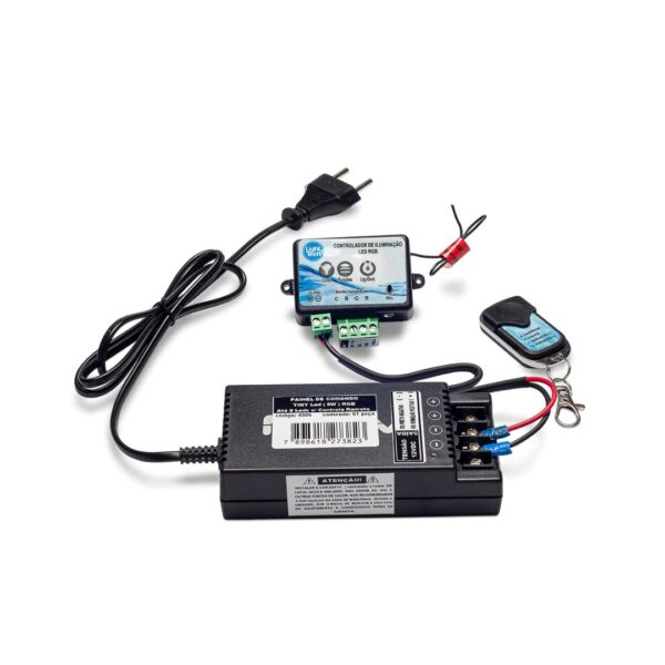 Painel de Comando - Controle Remoto - Fonte - Tiny Led até 8 Led´s de 5W - RGB - Image 2