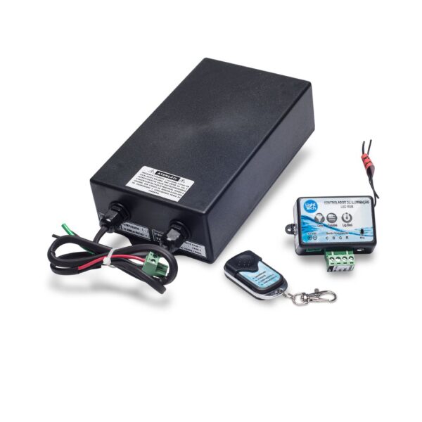 Painel de Comando - Controle Remoto - Fonte - Tiny Led até 8 led´s de10W - RGB - Image 2